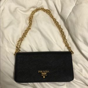 Prada Saffiano Wallet on Chain